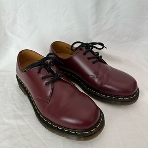 Dr. Martens Cherry Red Leather Oxfords
